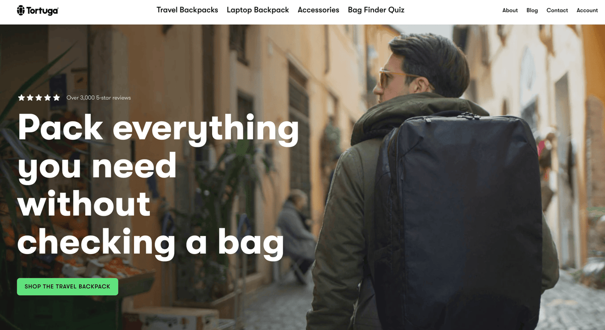 Tortuga Backpacks Product Quiz