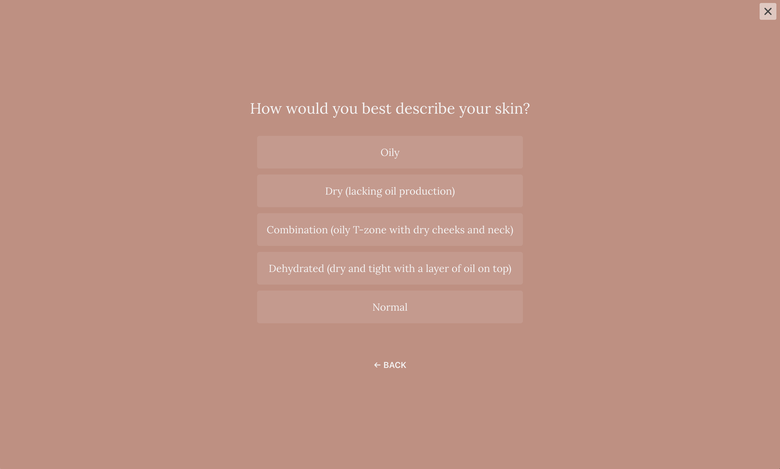 Bambu Earth Quiz Skin Type