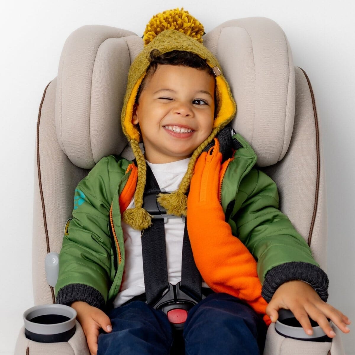 Buckle Me Baby Coats - Car seat safe winter coats for children