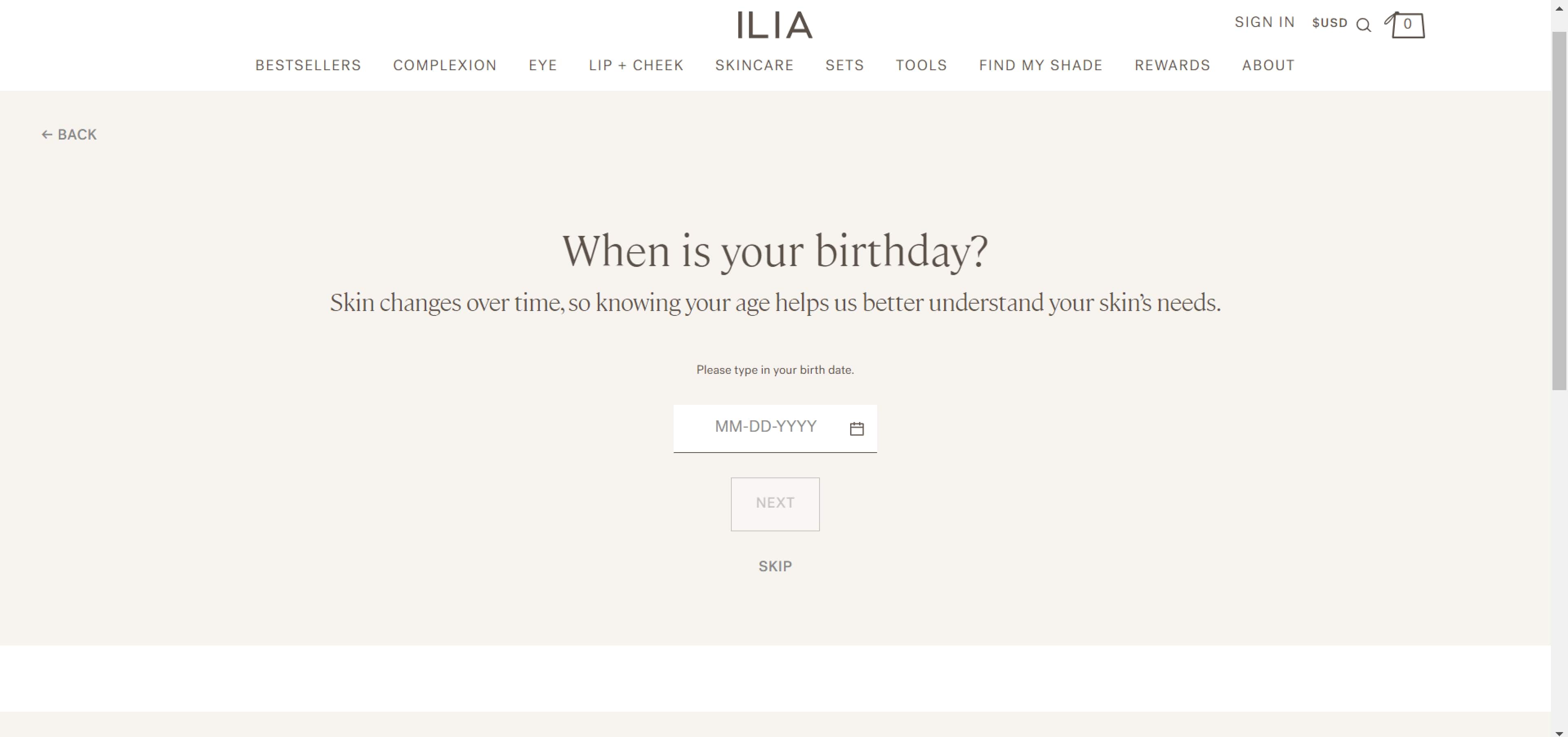 ILIA Quiz Birthday Collection