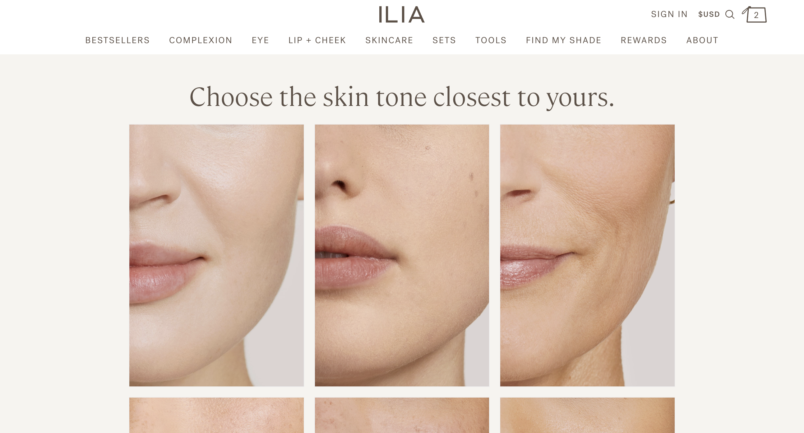ILIA Beauty Shade Finder Quiz