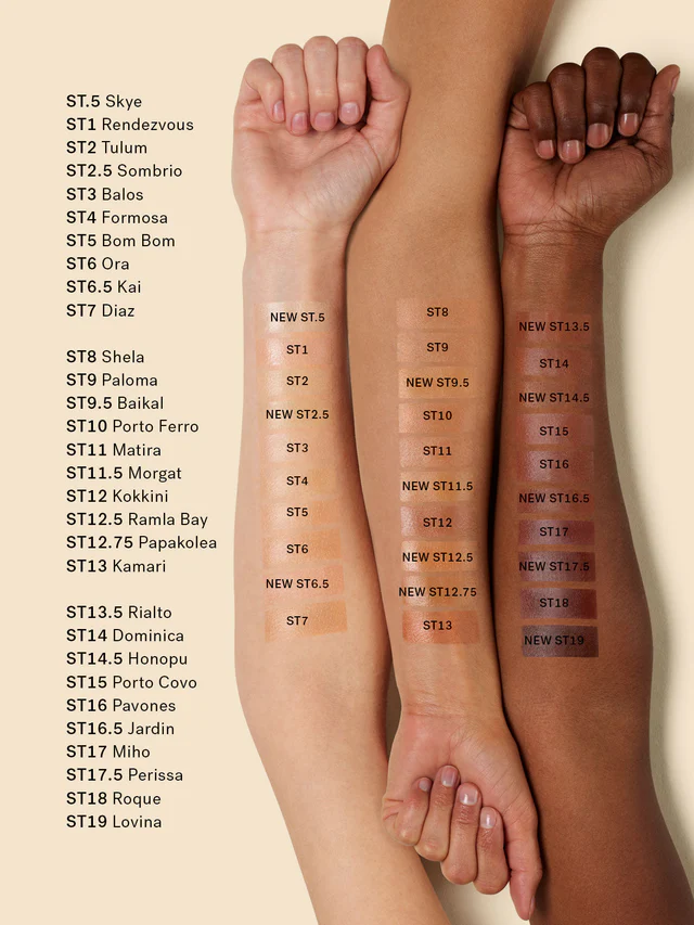 ILIA Beauty Shade Options