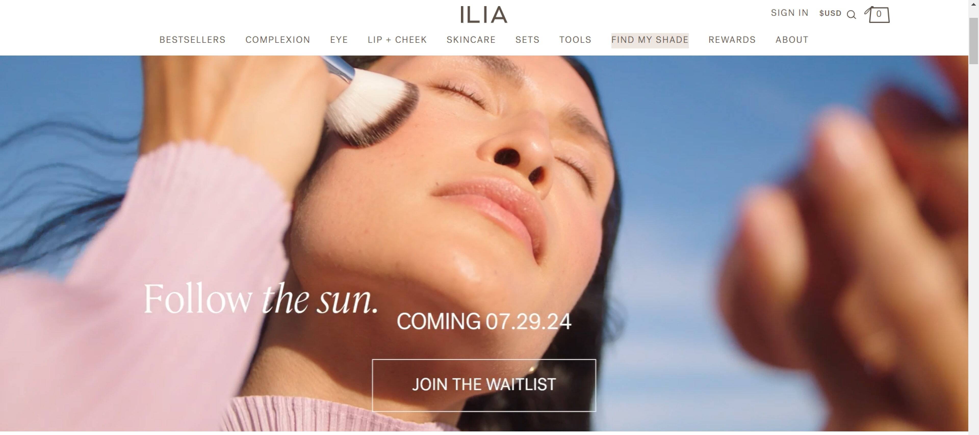 ILIA Shade Match in Menu