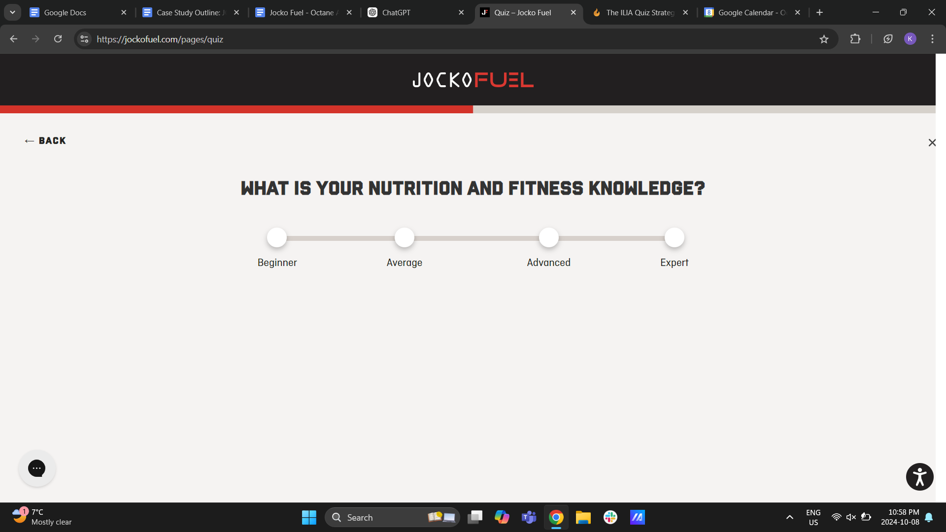Jocko Fuel Quiz Fitness Expertise