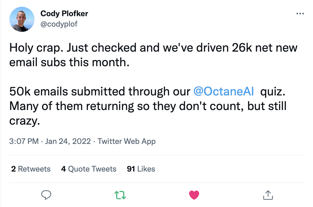 Jones Road Beauty Quiz Screenshot