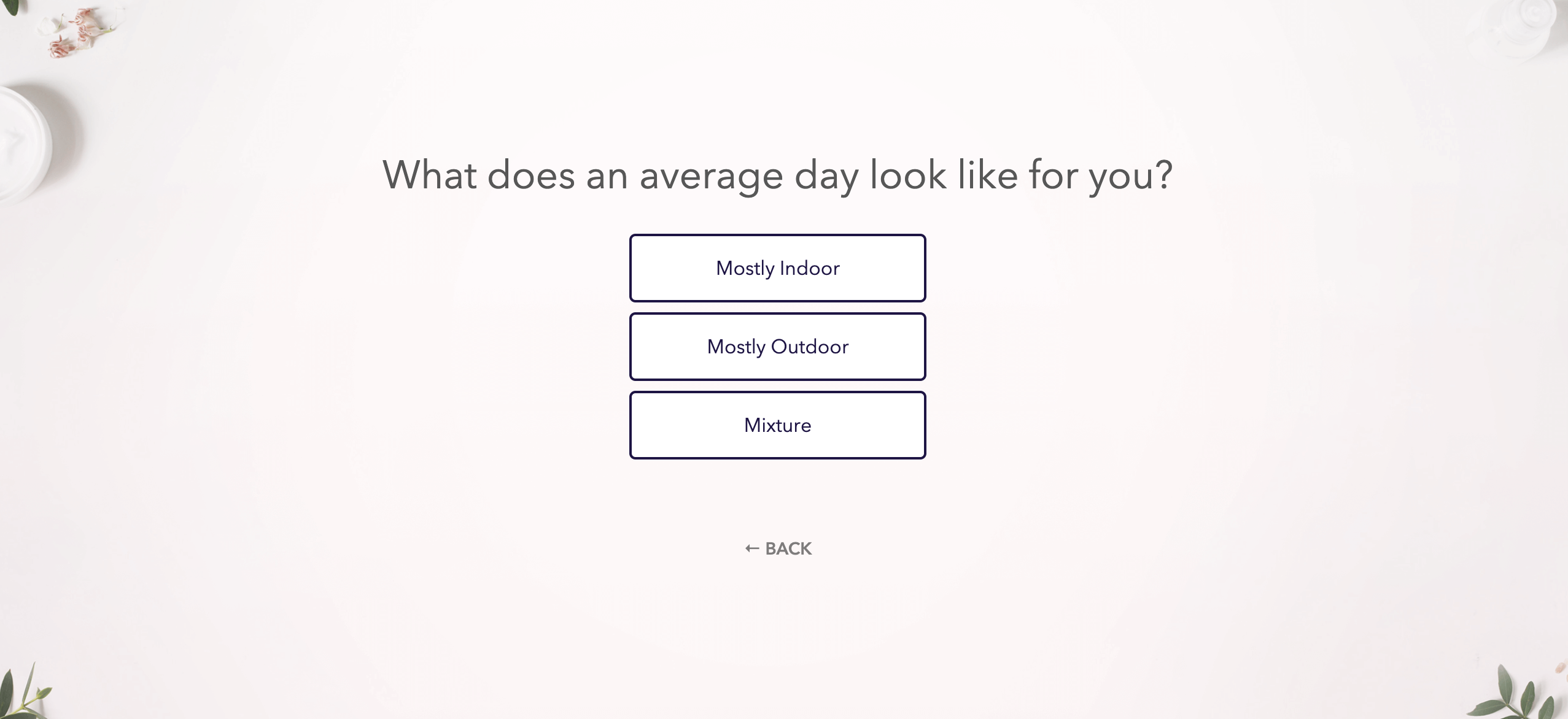 Kinvara Quiz Lifestyle Question