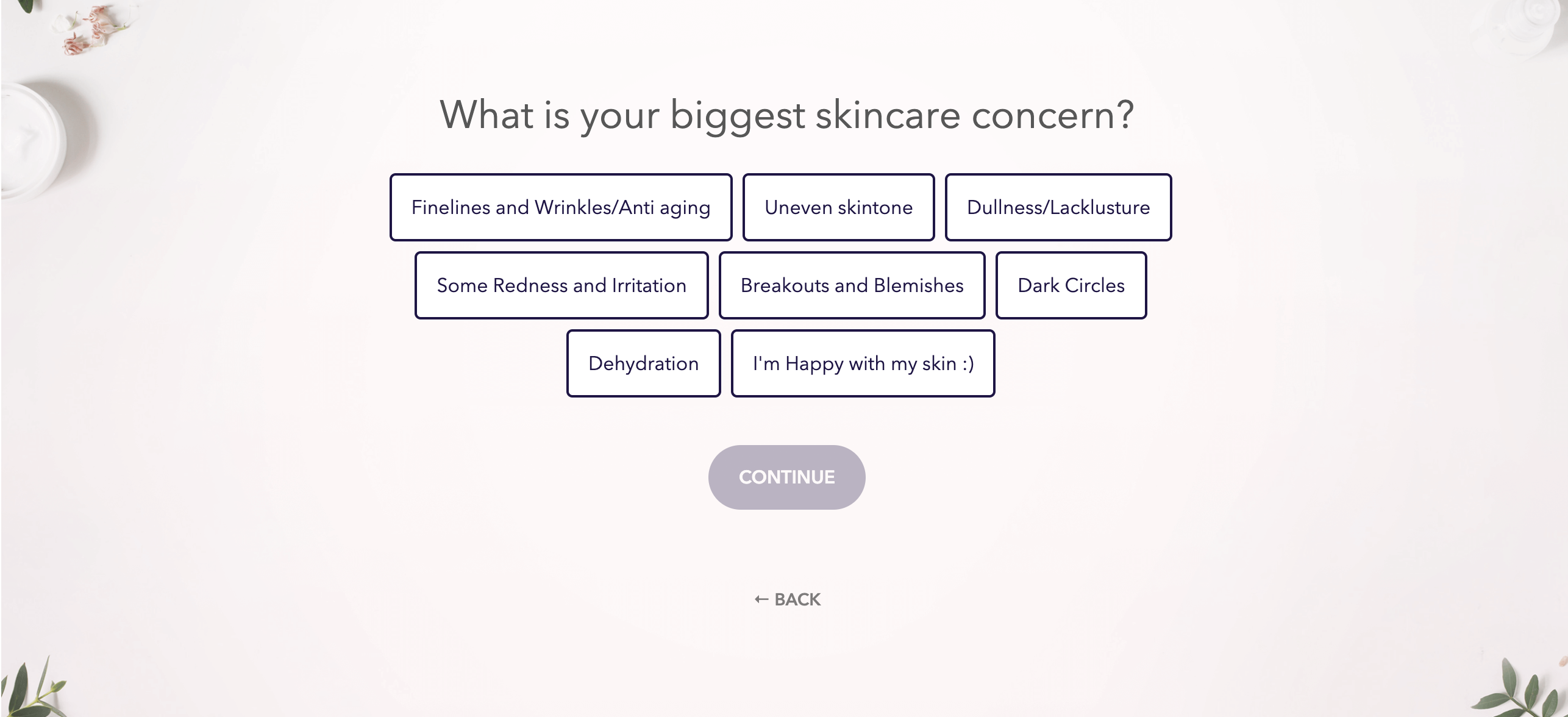 Kinvara Quiz Pain Point Question