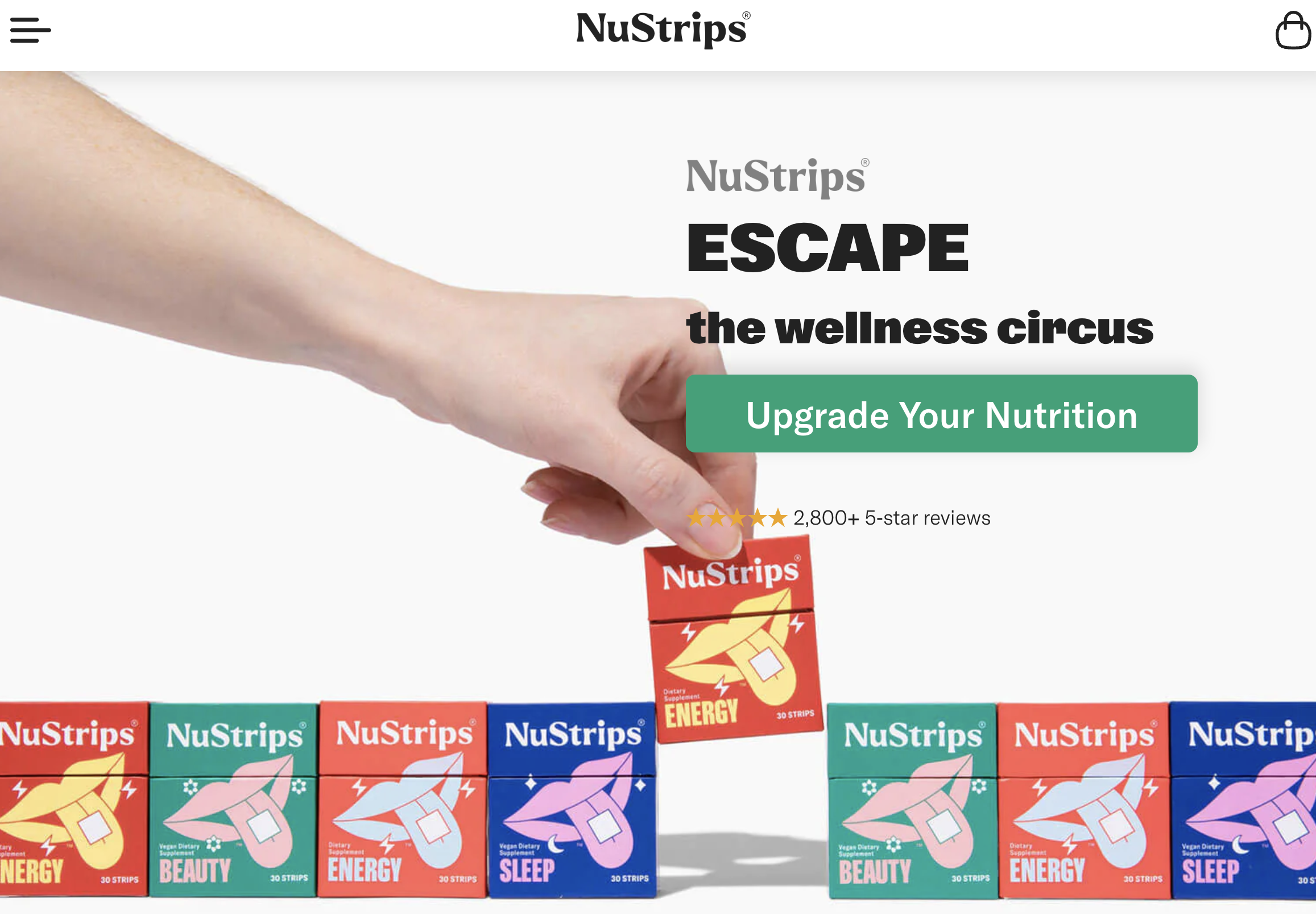 Nustrips Homepage