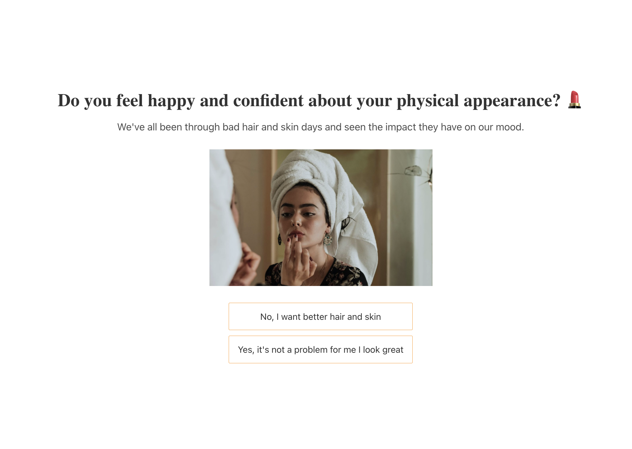 Nustrips Quiz - Physical Appearance